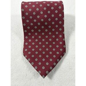 Warren Scott Men’s 56” Toe. Maroon 100% Silk Nice.